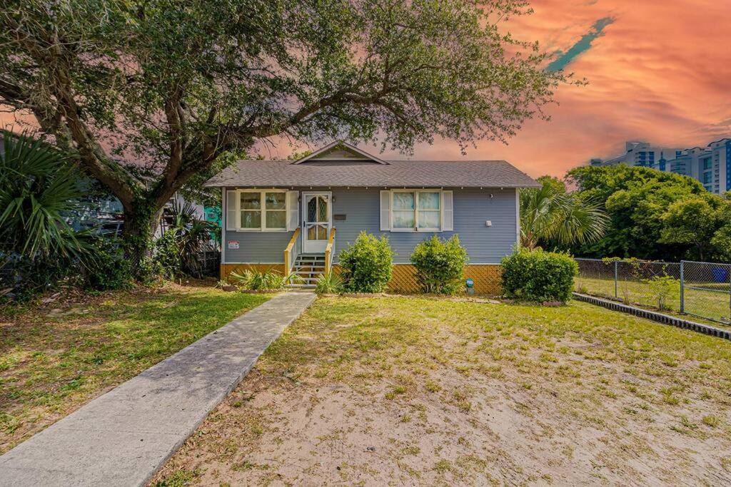 Gorgeous Centrally Located Ocean View 2 King, Huge Private Yard & Deck, Firepit, Bbq, & Game Tables Myrtle Beach Ngoại thất bức ảnh