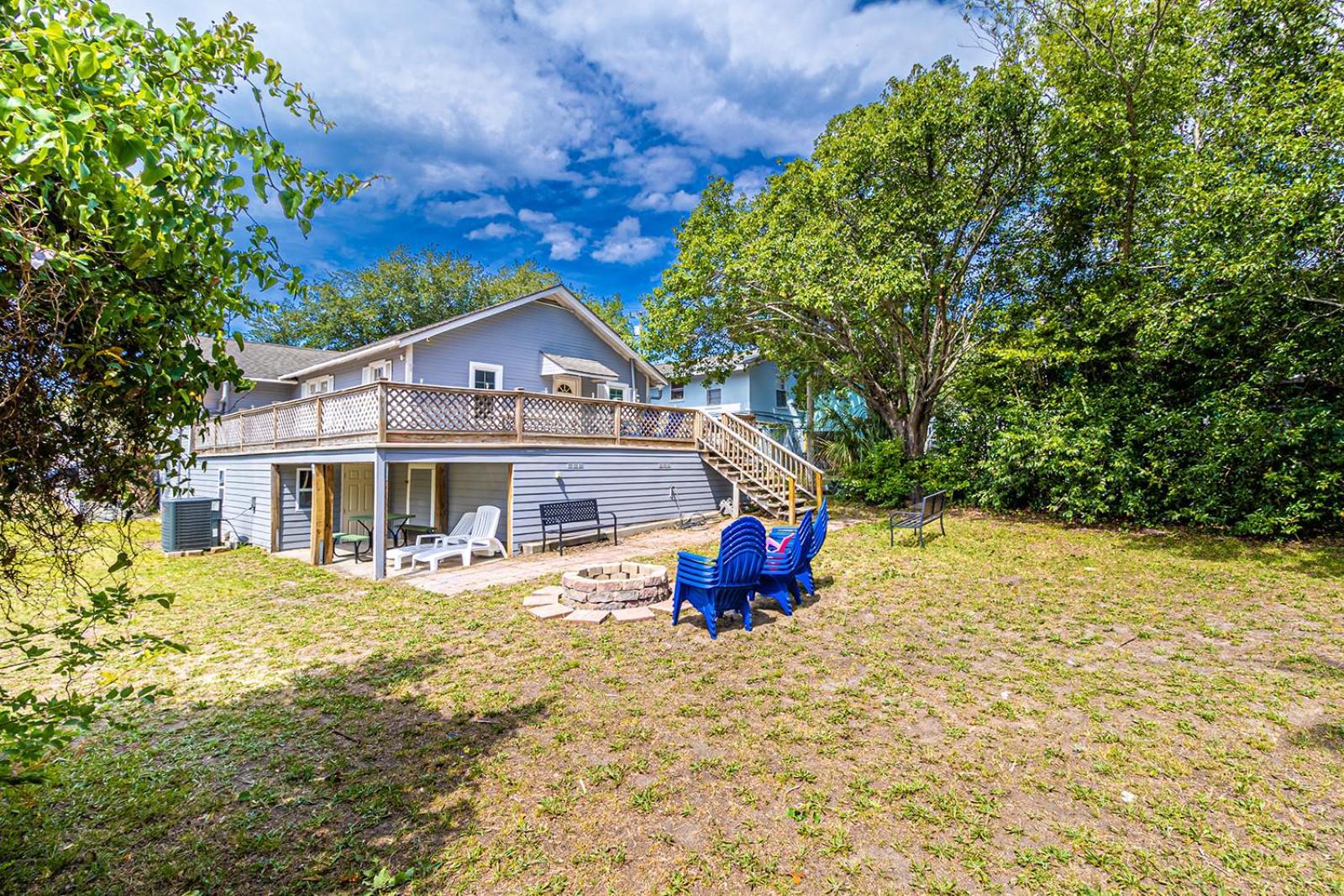 Gorgeous Centrally Located Ocean View 2 King, Huge Private Yard & Deck, Firepit, Bbq, & Game Tables Myrtle Beach Ngoại thất bức ảnh