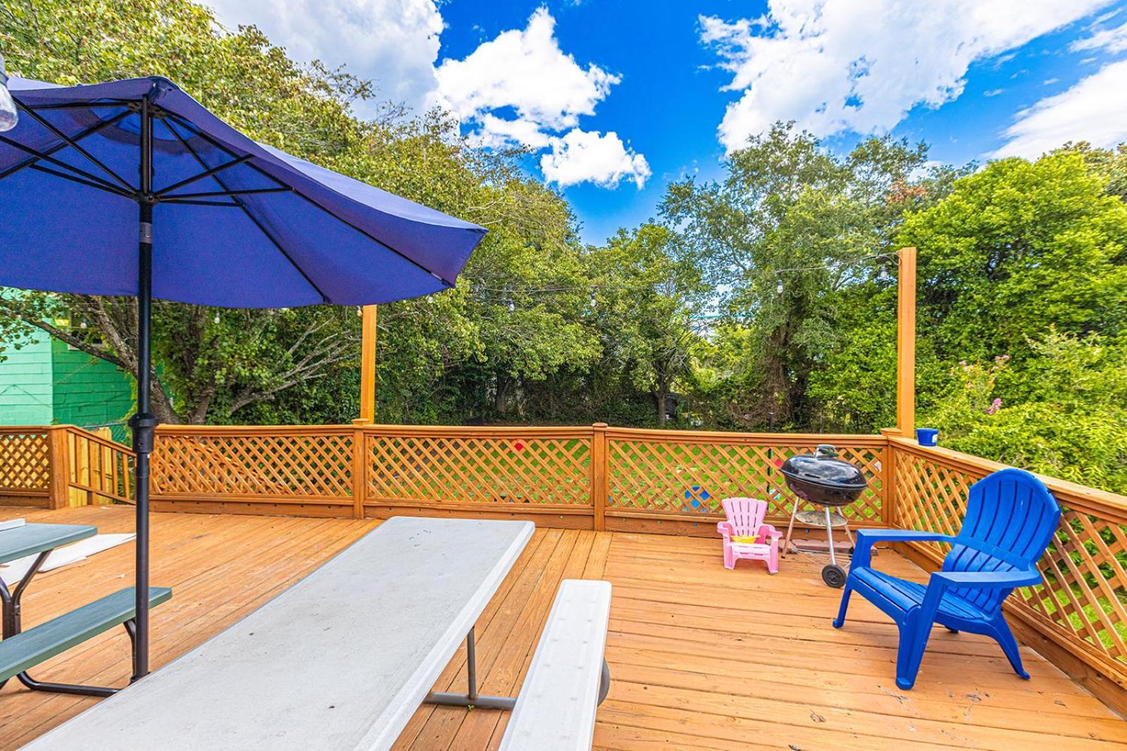Gorgeous Centrally Located Ocean View 2 King, Huge Private Yard & Deck, Firepit, Bbq, & Game Tables Myrtle Beach Ngoại thất bức ảnh
